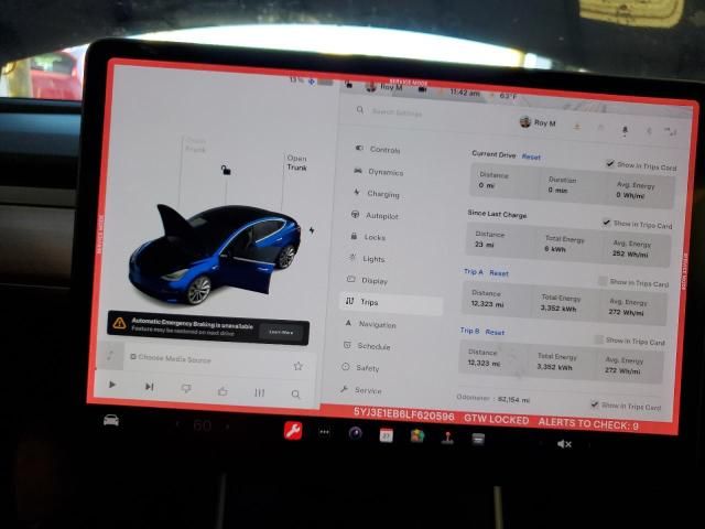 2020 Tesla Model 3