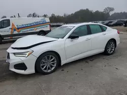 Acura salvage cars for sale: 2022 Acura TLX