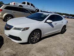 Salvage cars for sale from Copart Midway, FL: 2015 Acura TLX Tech