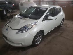 Carros salvage sin ofertas aún a la venta en subasta: 2012 Nissan Leaf SV