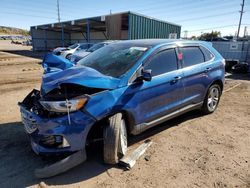 Salvage cars for sale at Colorado Springs, CO auction: 2020 Ford Edge SEL