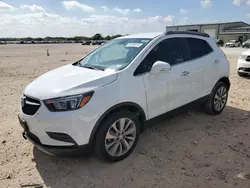 Salvage cars for sale at San Antonio, TX auction: 2019 Buick Encore Preferred