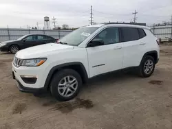 Salvage cars for sale at Chicago Heights, IL auction: 2019 Jeep Compass Sport