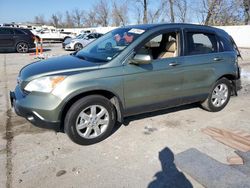 Salvage cars for sale at Bridgeton, MO auction: 2007 Honda CR-V EXL