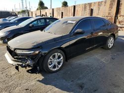 Salvage cars for sale at Wilmington, CA auction: 2024 Honda Accord LX