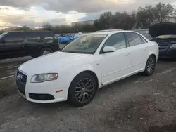 Salvage cars for sale at Las Vegas, NV auction: 2008 Audi A4 2.0T Quattro