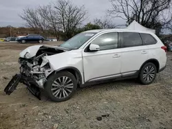 Salvage cars for sale at Baltimore, MD auction: 2019 Mitsubishi Outlander SE