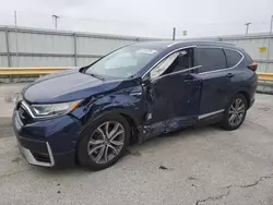 Salvage cars for sale at Dyer, IN auction: 2022 Honda CR-V Touring