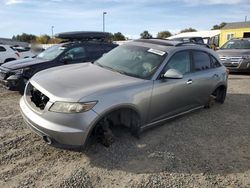 Salvage cars for sale at Sacramento, CA auction: 2003 Infiniti FX35