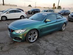 BMW 4 Series salvage cars for sale: 2016 BMW 428 I