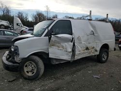 Salvage trucks for sale at Waldorf, MD auction: 2012 Chevrolet Express G3500