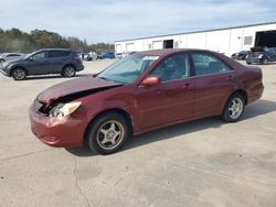 Toyota salvage cars for sale: 2004 Toyota Camry LE