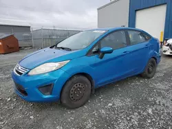 Salvage cars for sale at Elmsdale, NS auction: 2013 Ford Fiesta SE