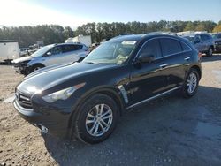 Salvage cars for sale at Florence, MS auction: 2015 Infiniti QX70