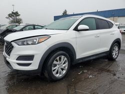 Salvage cars for sale at Woodhaven, MI auction: 2020 Hyundai Tucson Limited