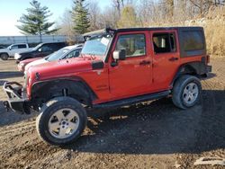 Salvage cars for sale at Davison, MI auction: 2017 Jeep Wrangler Unlimited Sport