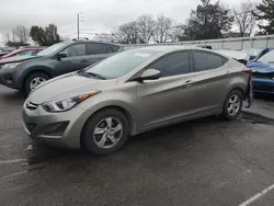 Salvage cars for sale at Moraine, OH auction: 2014 Hyundai Elantra SE