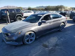 Honda salvage cars for sale: 2018 Honda Accord Sport