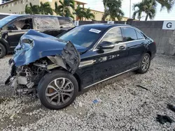 Salvage cars for sale at Opa Locka, FL auction: 2015 Mercedes-Benz C300