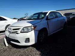 Salvage cars for sale at Hueytown, AL auction: 2011 Toyota Corolla Base