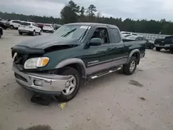 Salvage cars for sale from Copart Harleyville, SC: 2001 Toyota Tundra Access Cab Limited