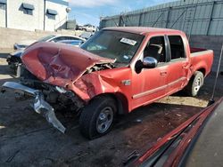 Ford Vehiculos salvage en venta: 2002 Ford F150 Supercrew