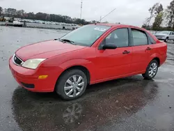 Vehiculos salvage en venta de Copart Dunn, NC: 2007 Ford Focus ZX4