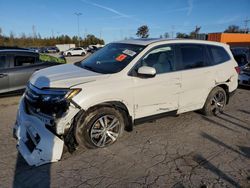 Salvage cars for sale at Bridgeton, MO auction: 2017 Honda Pilot EXL