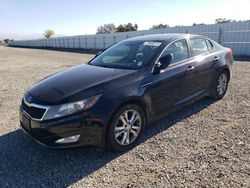 Salvage cars for sale at Anderson, CA auction: 2012 KIA Optima EX