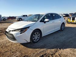 Salvage cars for sale at Amarillo, TX auction: 2022 Toyota Corolla LE