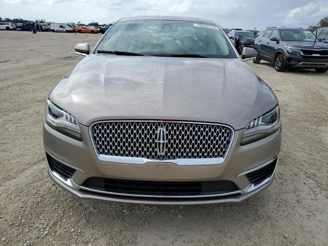 2019 Lincoln MKZ