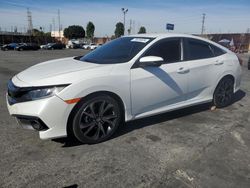 Salvage cars for sale at Wilmington, CA auction: 2020 Honda Civic Sport