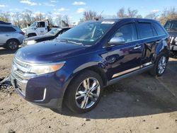 Ford Edge salvage cars for sale: 2011 Ford Edge Limited