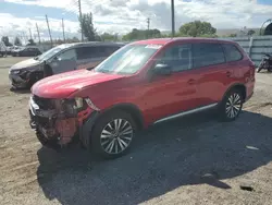 Mitsubishi Vehiculos salvage en venta: 2020 Mitsubishi Outlander ES