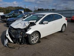 KIA Forte salvage cars for sale: 2016 KIA Forte LX