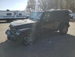 Salvage cars for sale at Glassboro, NJ auction: 2024 Jeep Wrangler 4XE