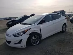 Carros salvage sin ofertas aún a la venta en subasta: 2014 Hyundai Elantra SE