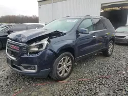 Salvage cars for sale at Windsor, NJ auction: 2015 GMC Acadia SLT-2