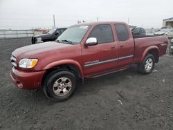 Salvage trucks for sale at Airway Heights, WA auction: 2004 Toyota Tundra Access Cab SR5