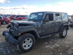 Salvage cars for sale from Copart Indianapolis, IN: 2016 Jeep Wrangler Unlimited Sport