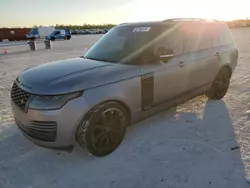 Salvage cars for sale at Arcadia, FL auction: 2020 Land Rover Range Rover P525 HSE