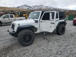 SUV salvage a la venta en subasta: 2015 Jeep Wrangler Unlimited Sport