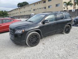 Salvage cars for sale at Opa Locka, FL auction: 2023 GMC Acadia SLE