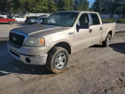 Ford salvage cars for sale: 2008 Ford F150 Supercrew