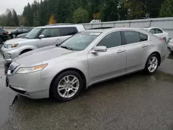 Acura salvage cars for sale: 2009 Acura TL