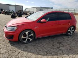 Salvage cars for sale at Chatham, VA auction: 2016 Volkswagen GTI S/SE