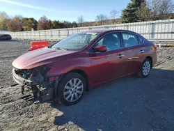 Salvage cars for sale at Grantville, PA auction: 2017 Nissan Sentra S