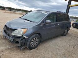 Salvage cars for sale at Tanner, AL auction: 2010 Honda Odyssey EXL