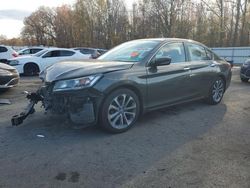 Salvage cars for sale from Copart Glassboro, NJ: 2015 Honda Accord Sport