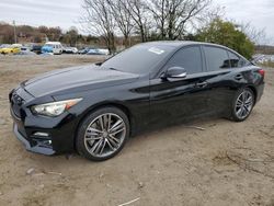 Salvage Cars with No Bids Yet For Sale at auction: 2015 Infiniti Q50 Base